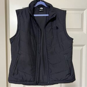 The North Face Women’s Dark Gray Quilted Vest